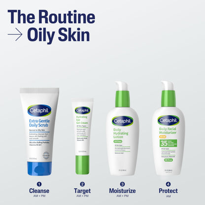 Cetaphil daily scrub packaging details