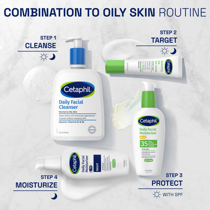 Authentic USA imported Cetaphil daily facial moisturizer night