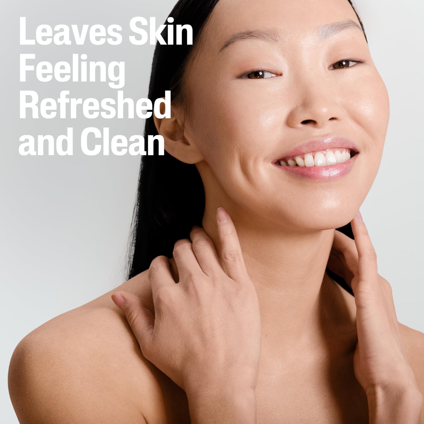 Cetaphil three count deep cleansing bars showing product texture