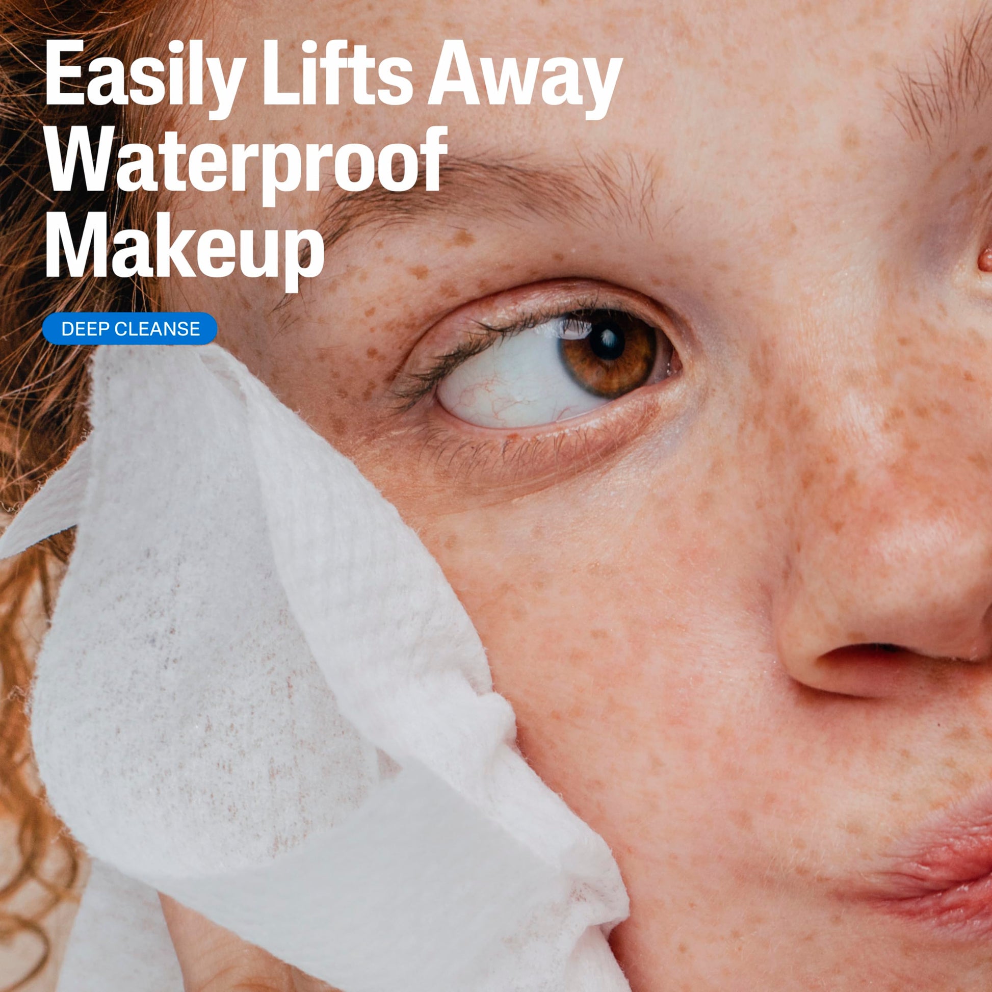 Cetaphil daily cleansing facial towelettes open pack view
