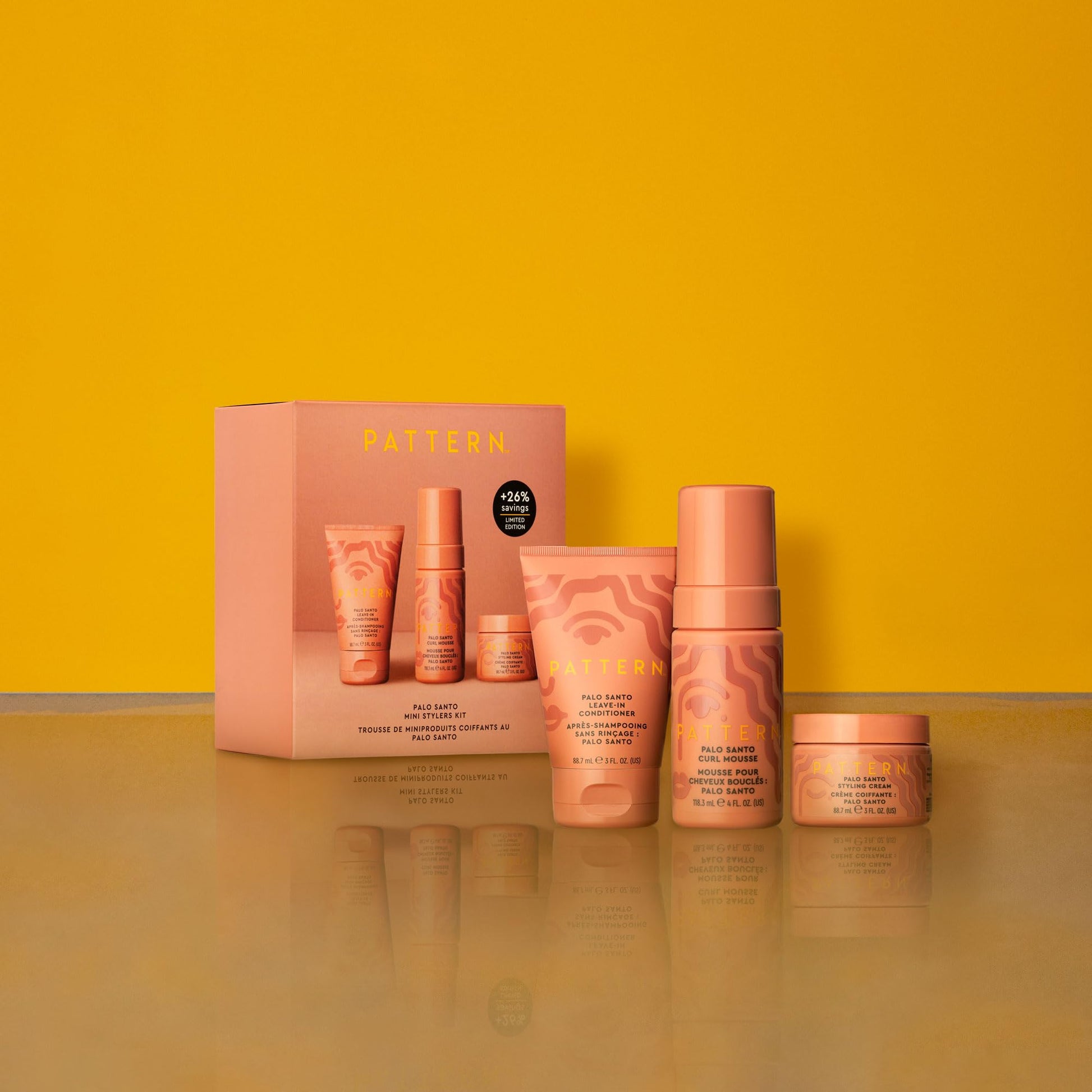 Authentic USA imported PATTERN Beauty mini stylers hair care bundle for textured curls