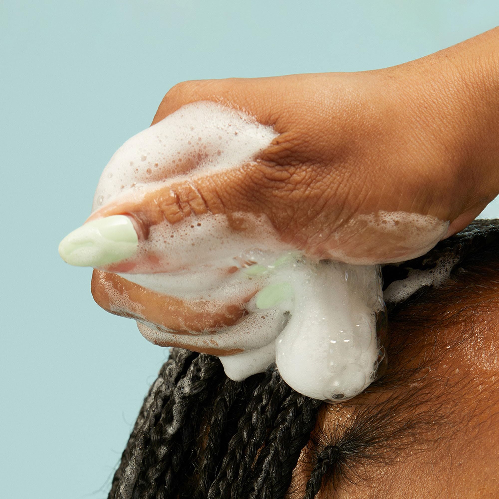 Premium volumizing foam for three A to four C curl patterns