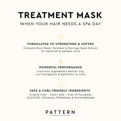 PATTERN Beauty premium hair mask for textured and coily hair types
