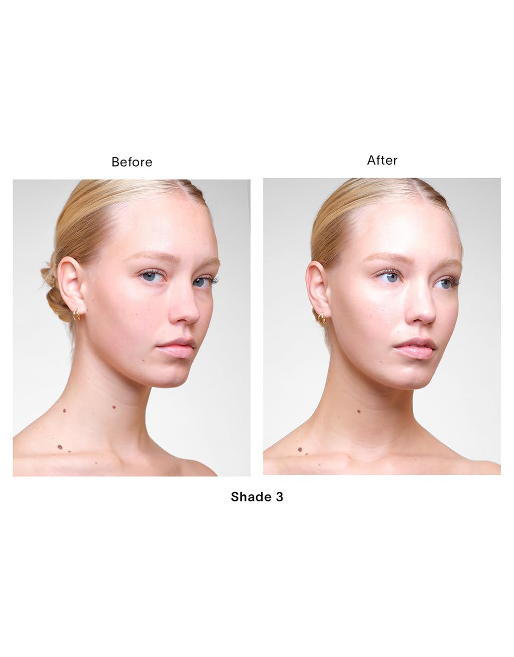 Hourglass Cosmetics vegan skin tint container showing sheer coverage product details