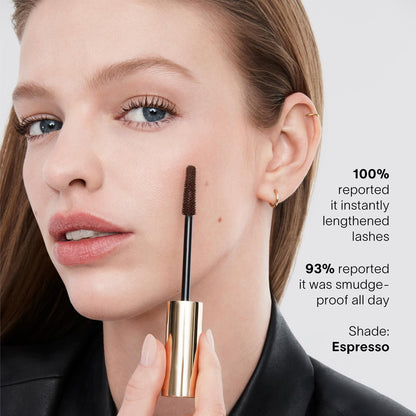 Hourglass Unlocked Instant Extensions Mascara outer box and product container together.