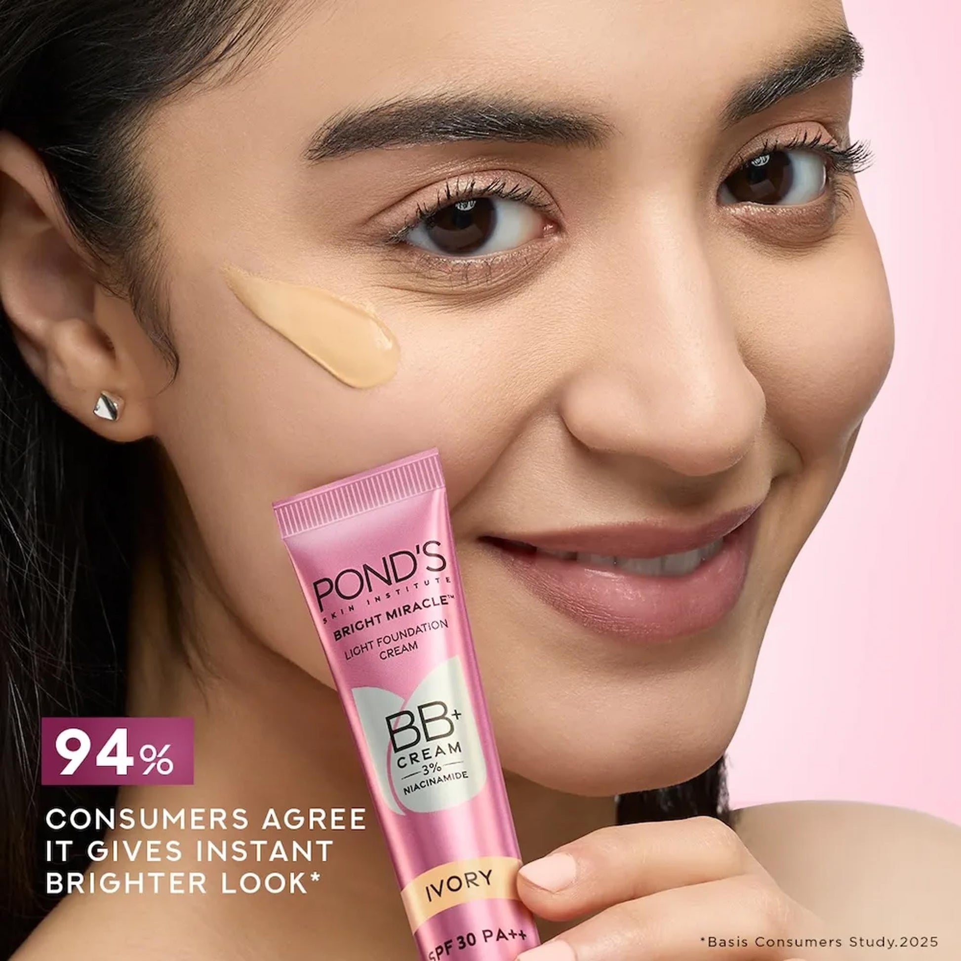Ponds BB Plus Cream SPF 30 label detail