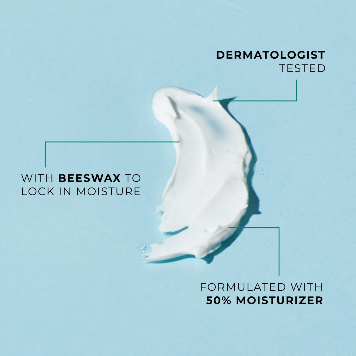 Side view of Pond's Cold Cream Cleanser packaging details
