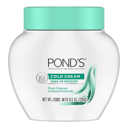 Pond's Cold Cream jars showing packaging and brand logo