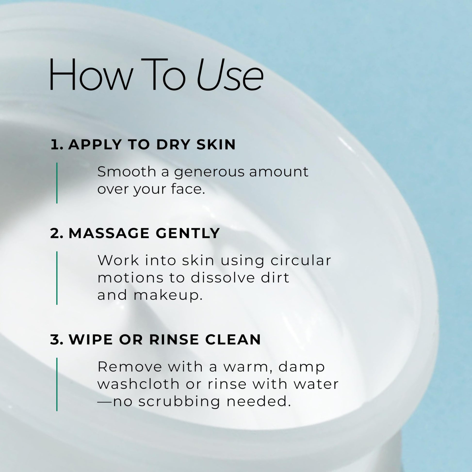 Dermatologist tested seal on Pond's Cold Cream Cleanser