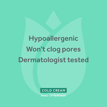 Pond's Cold Cream cleanser application demonstration