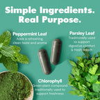 Her Fantasy Box Body Magic supplement facts panel showing premium vegan ingredients