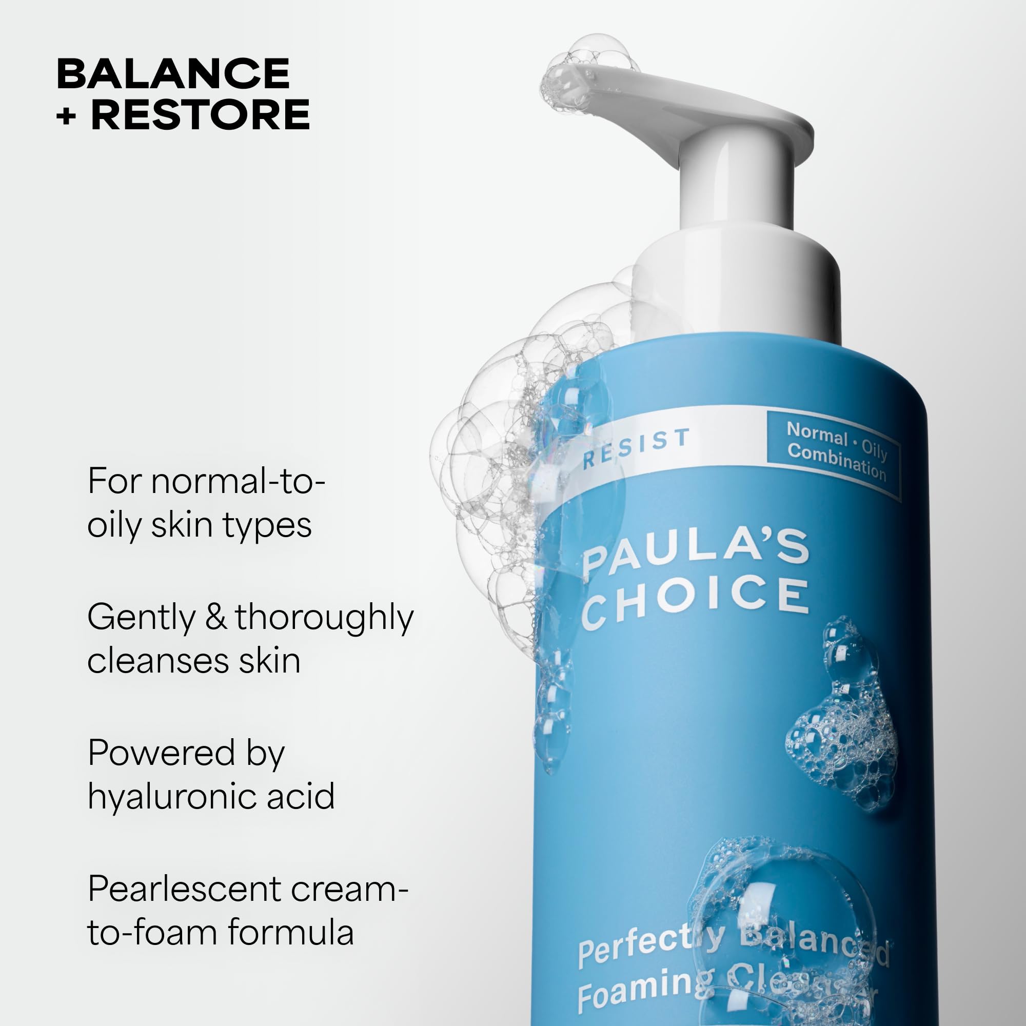 Paula's Choice anti-aging foaming face wash for oily skin