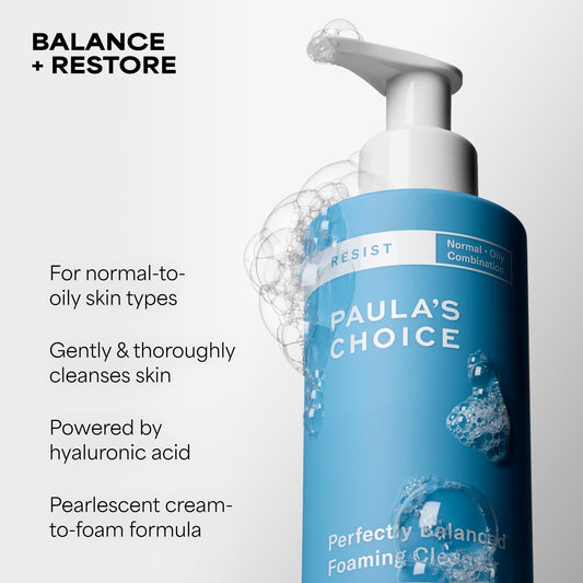 Paula's Choice anti-aging foaming face wash for oily skin