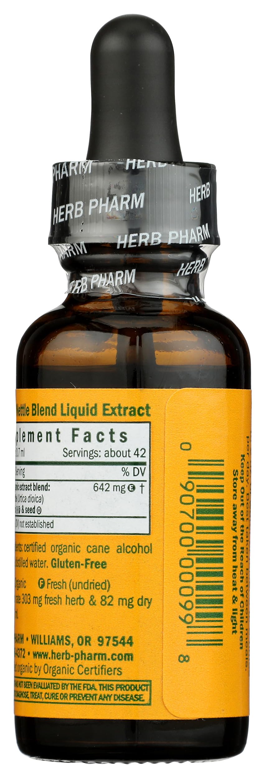 Bottles of Herb Pharm Stinging Nettle extract in a lifestyle setting