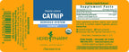 Herb Pharm Catnip calming nervous system support liquid supplement on white background