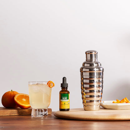 Top down view of Herb Pharm liquid extract dropper cap