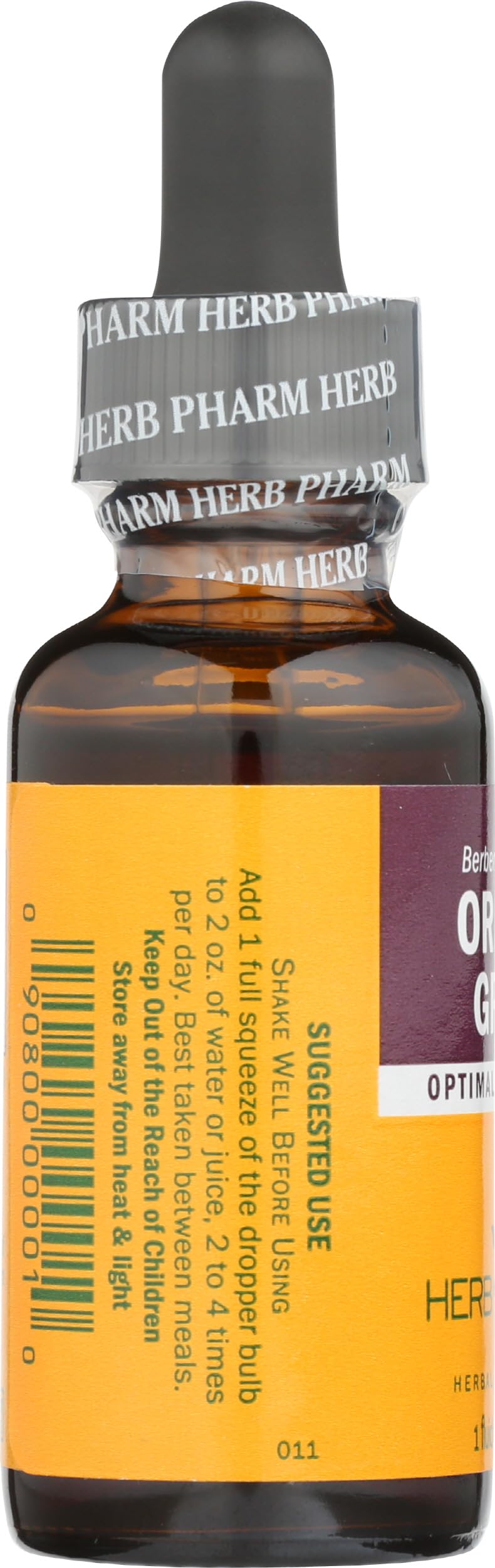 Dropper bottle mechanism of Herb Pharm wellness extract for precise dosage tracking.