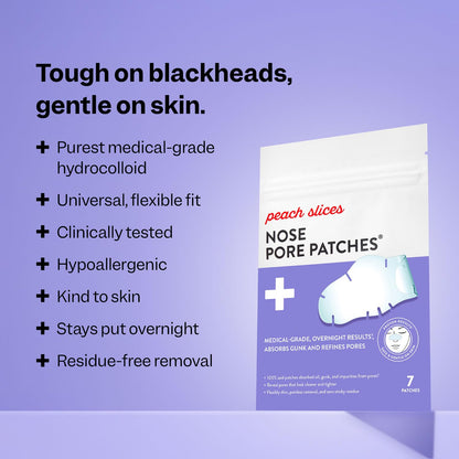 Hydrocolloid nose patch texture and thin flexible material close up