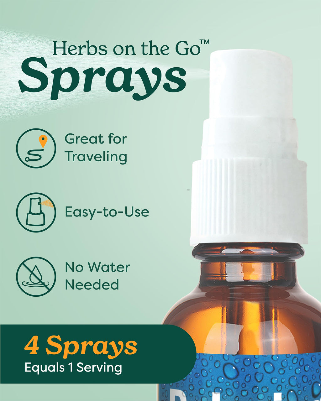 Label view of Herb Pharm Echinacea and Propolis spray