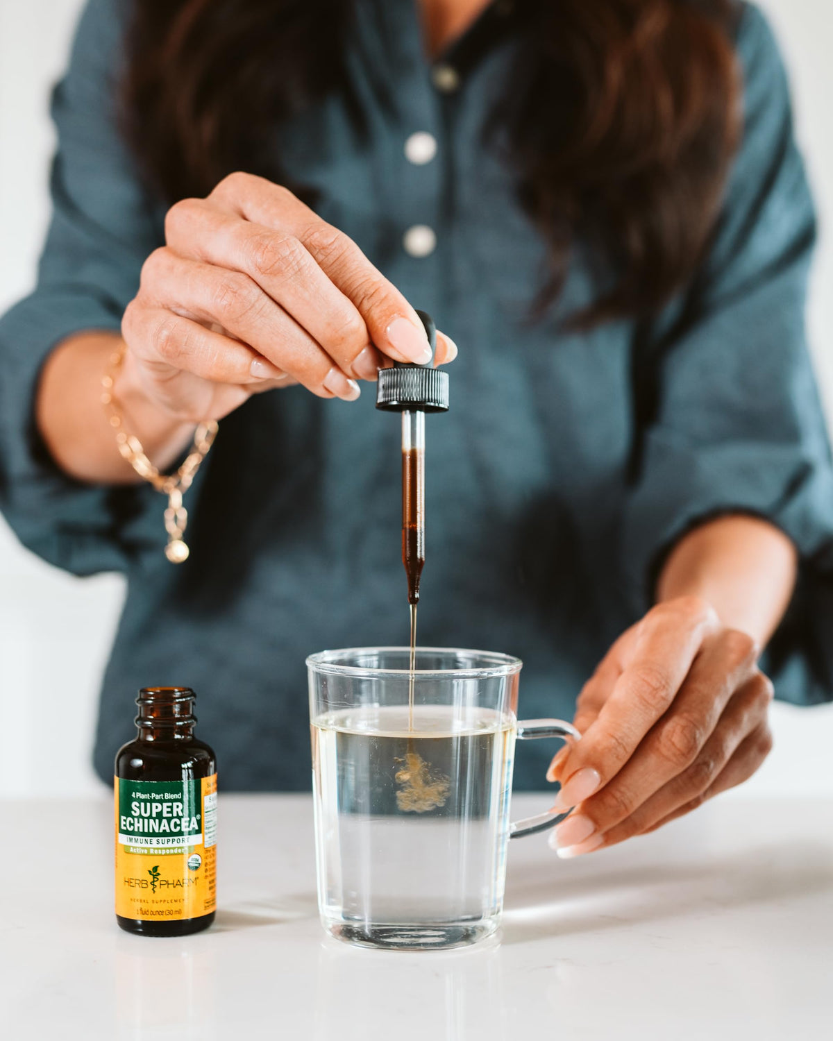 Detailed ingredient label of Herb Pharm Super Echinacea extract