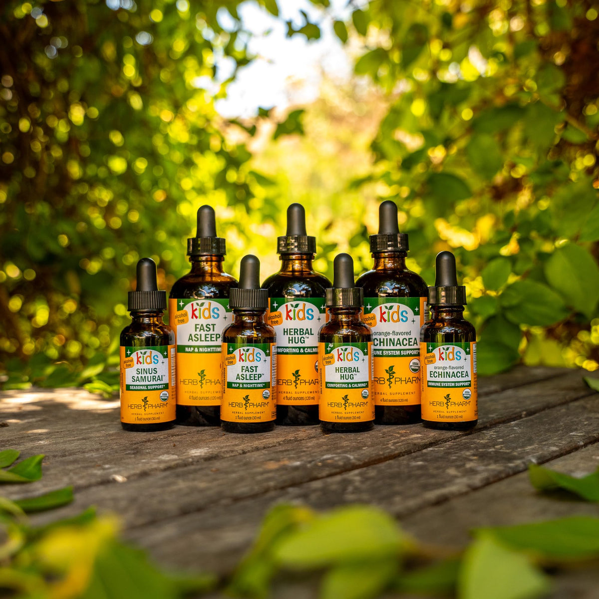Certified organic alcohol free immune support for kids