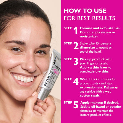 Premium skincare packaging for Peter Thomas Roth face primer