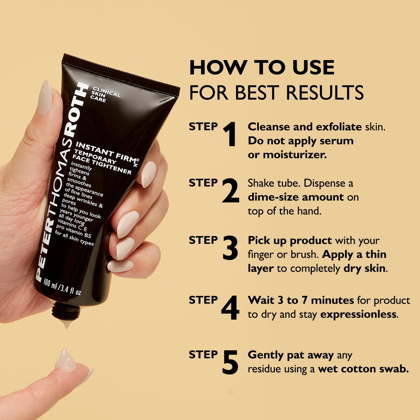 Peter Thomas Roth Instant FIRMx 100 milliliter tube