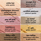 E.L.F. Champagne Showers eyeshadow swatch on skin