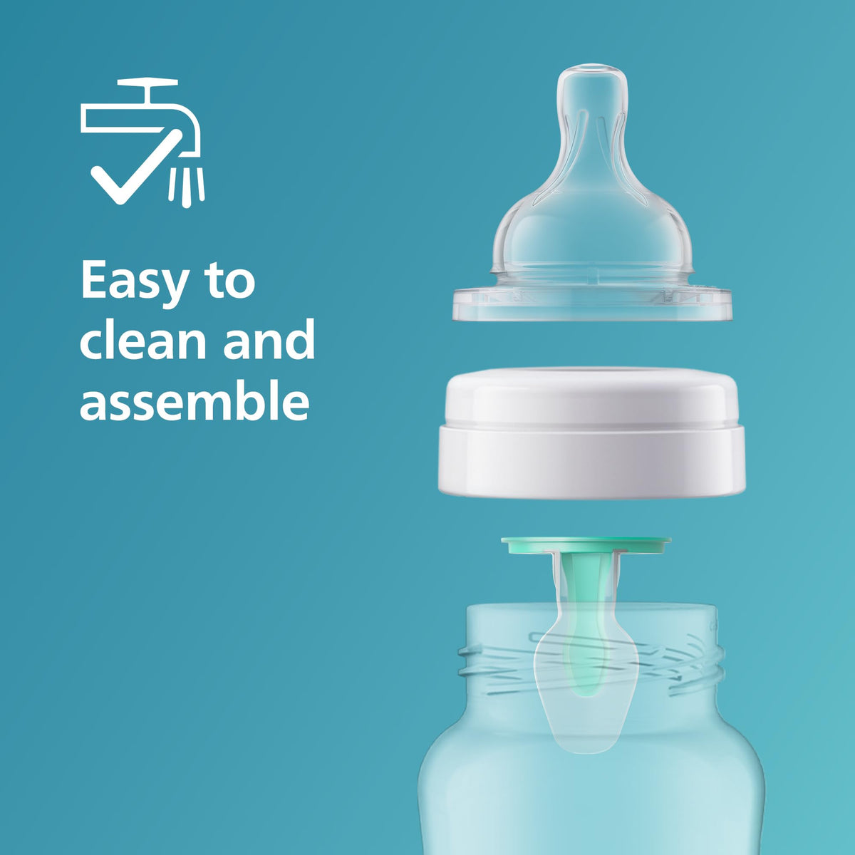 BPA free certification logo on the authentic USA imported baby product box