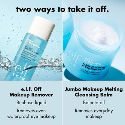 Vegan face cleanser jar showing imported skincare label information
