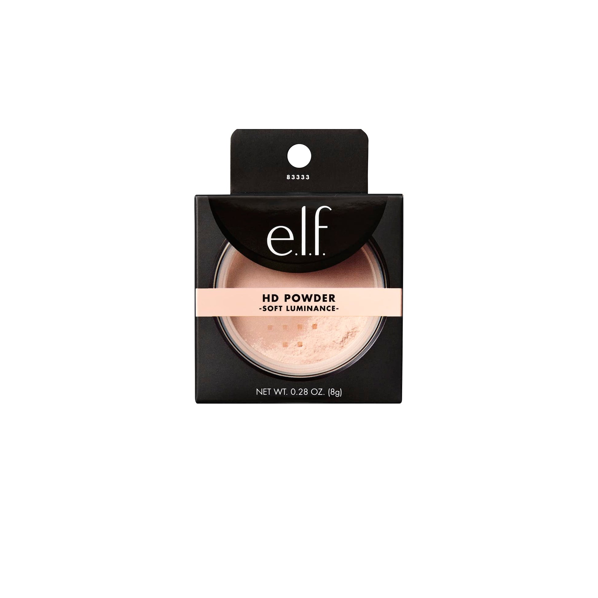 Authentic e.l.f. Soft Luminance powder packaging details