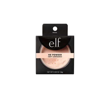Authentic e.l.f. Soft Luminance powder packaging details