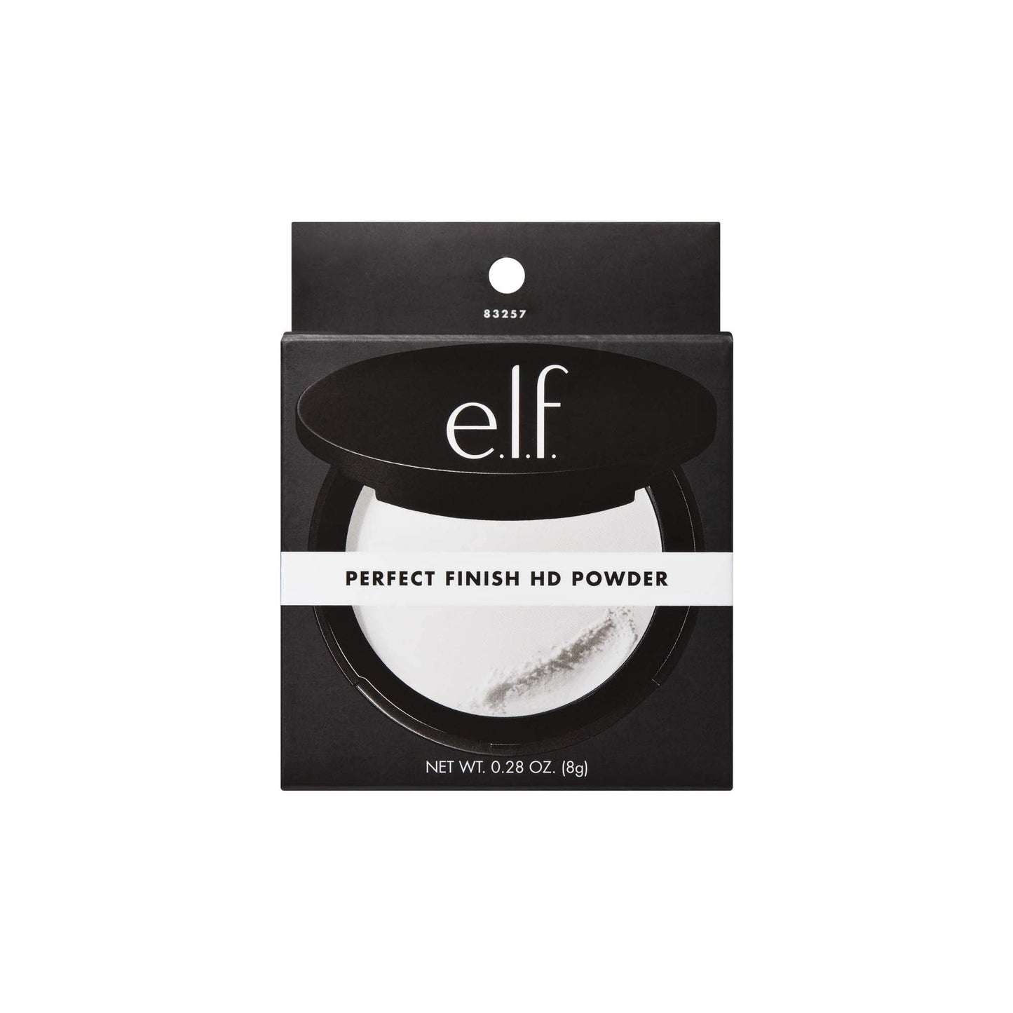 E.l.f. Perfect Finish HD Pressed Powder open showing mirror