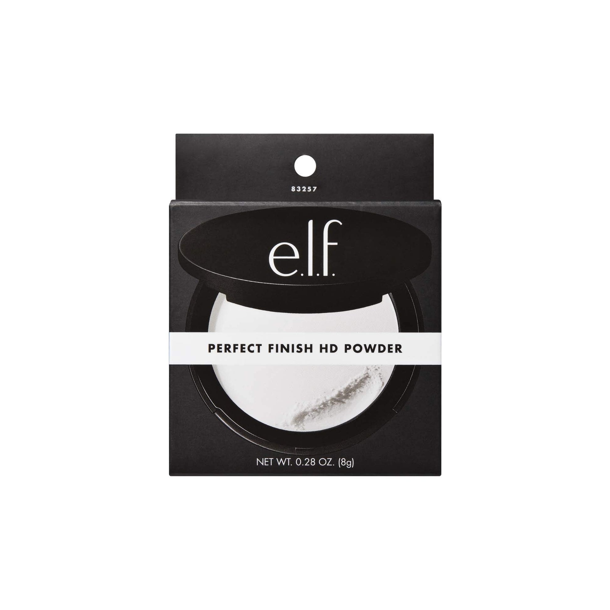 E.l.f. Perfect Finish HD Pressed Powder open showing mirror