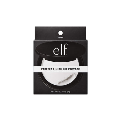E.l.f. Perfect Finish HD Pressed Powder open showing mirror