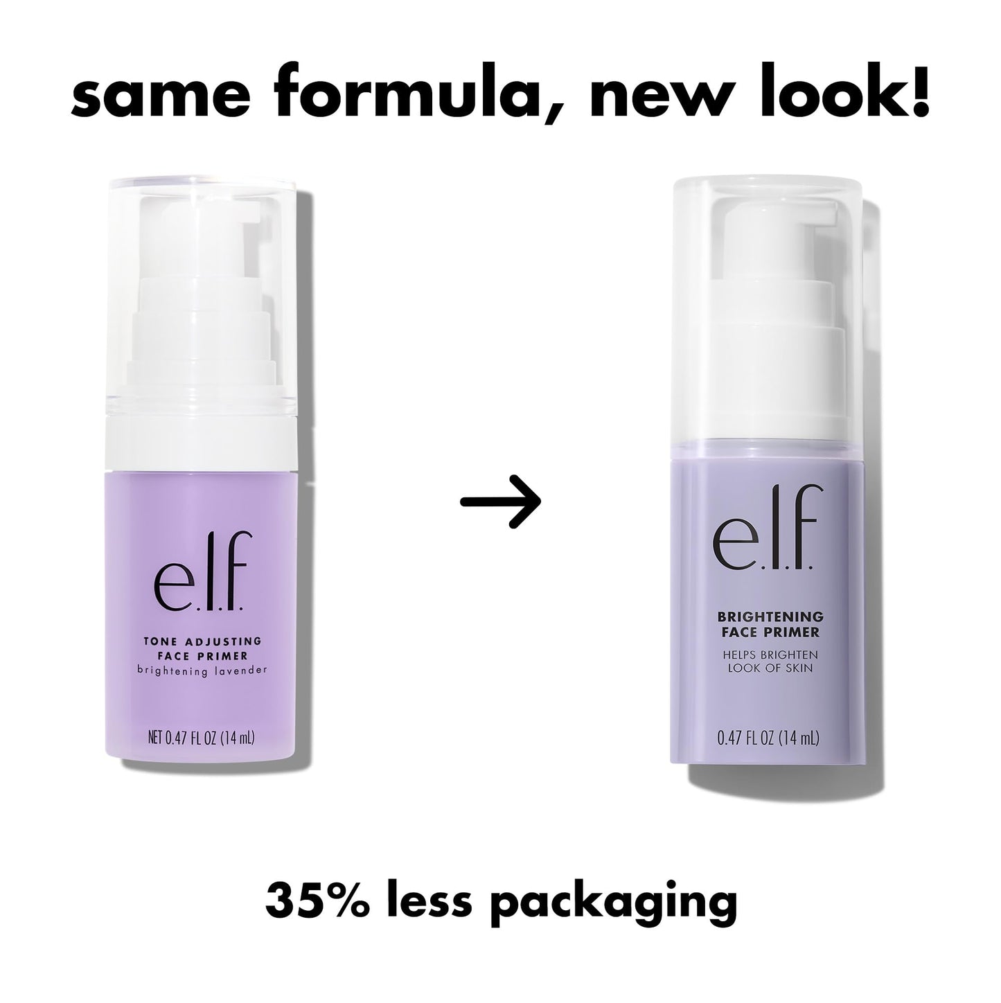 E.l.f. face primer application on skin