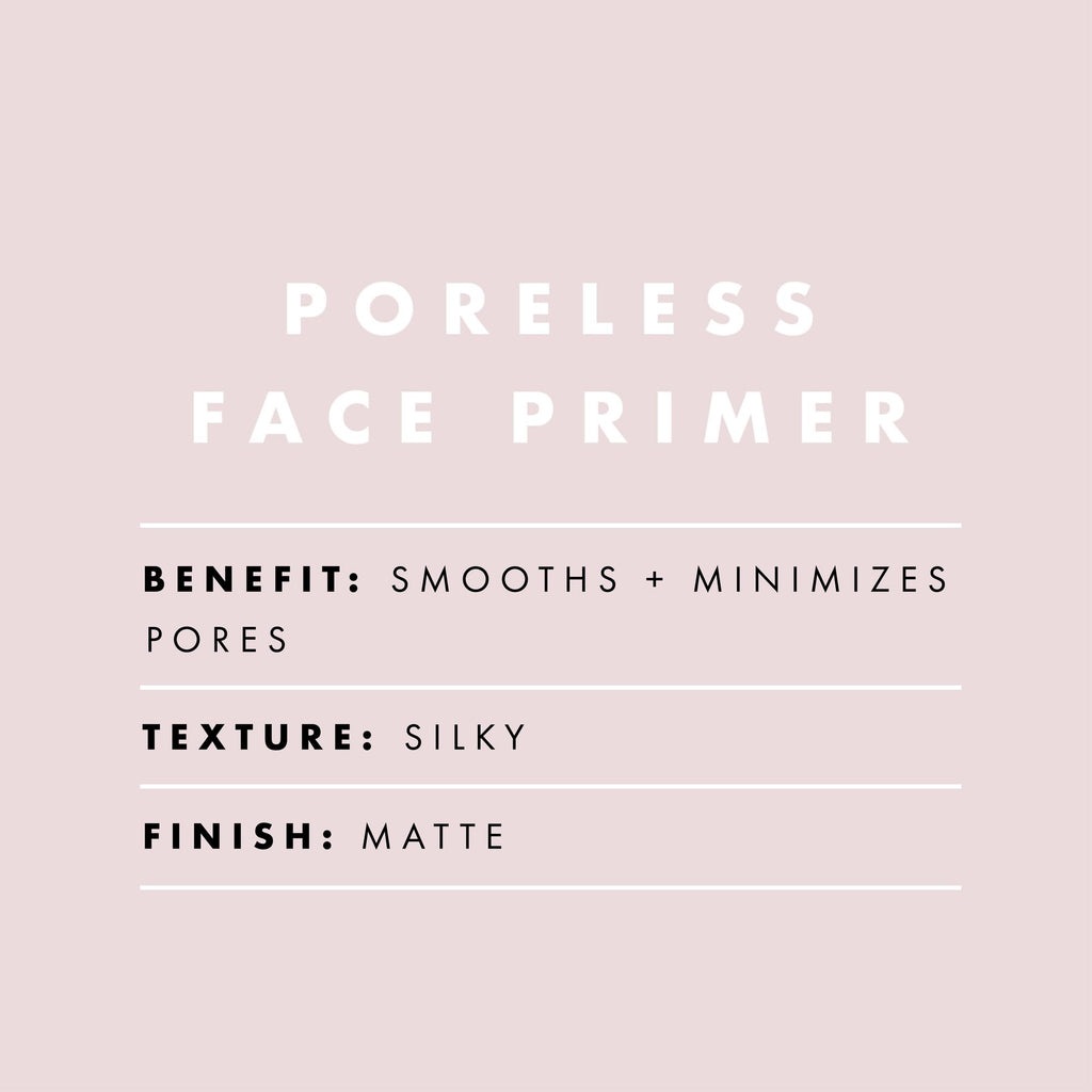 E.l.f. Poreless Face Primer back label showing ingredients and directions