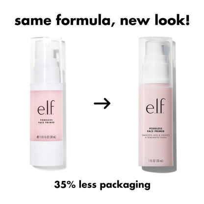 E.l.f. Poreless Face Primer texture and consistency