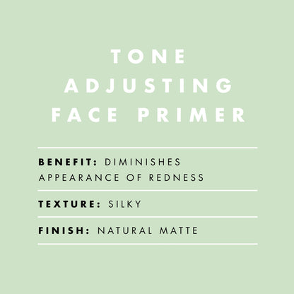 Close up of E.l.f. neutralizing green primer bottle
