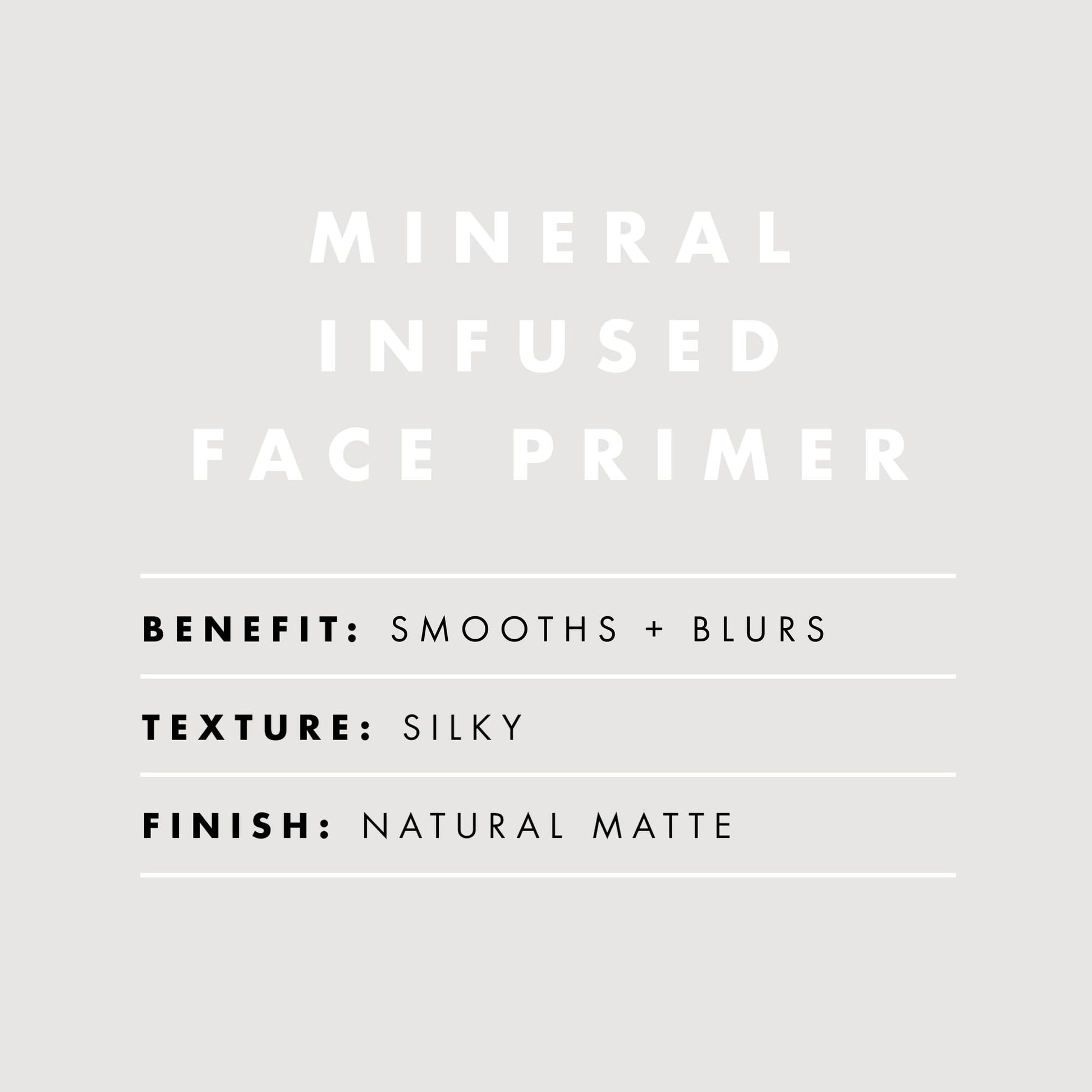 E.L.F. Cosmetics Mineral Infused Face Primer side profile showing 1 fluid ounce size