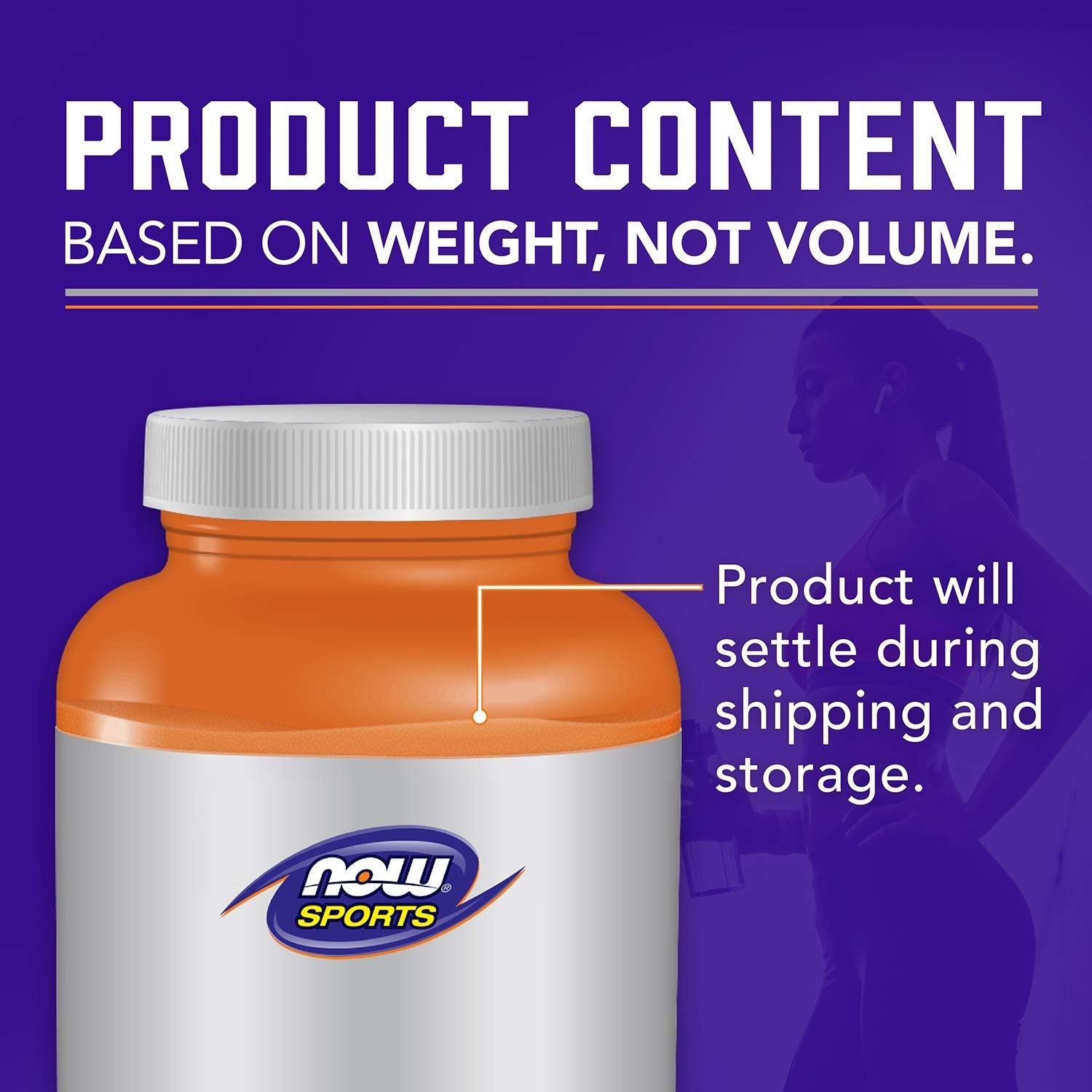 NOW Foods micronized creatine 500 grams showing vegan and non GMO certifications