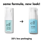 E.l.f. Hydrating Face Primer dispenser pump close up detail