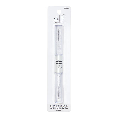 Conditioning clear eyebrow setting gel with precision brow brush