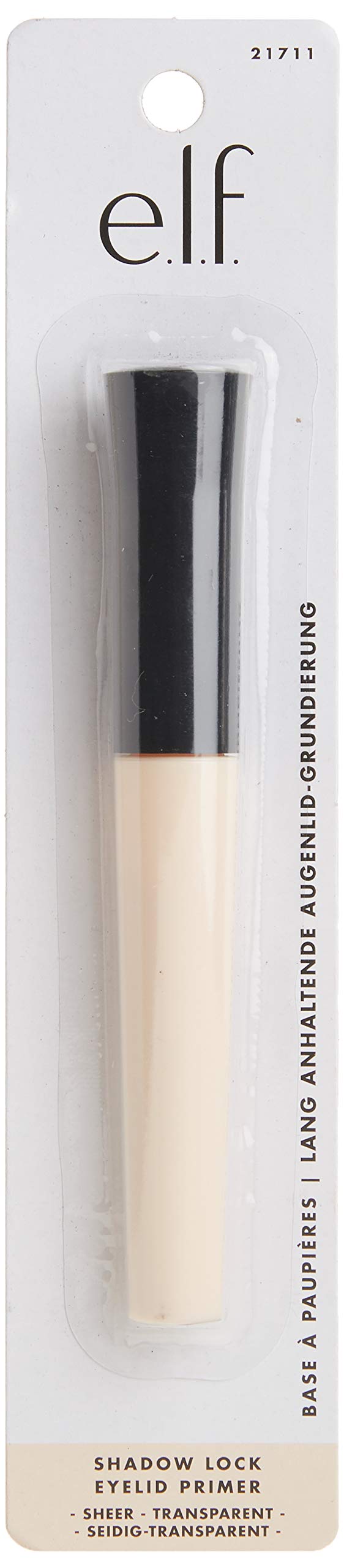 E.l.f. Shadow Lock Eyelid Primer applicator and bottle