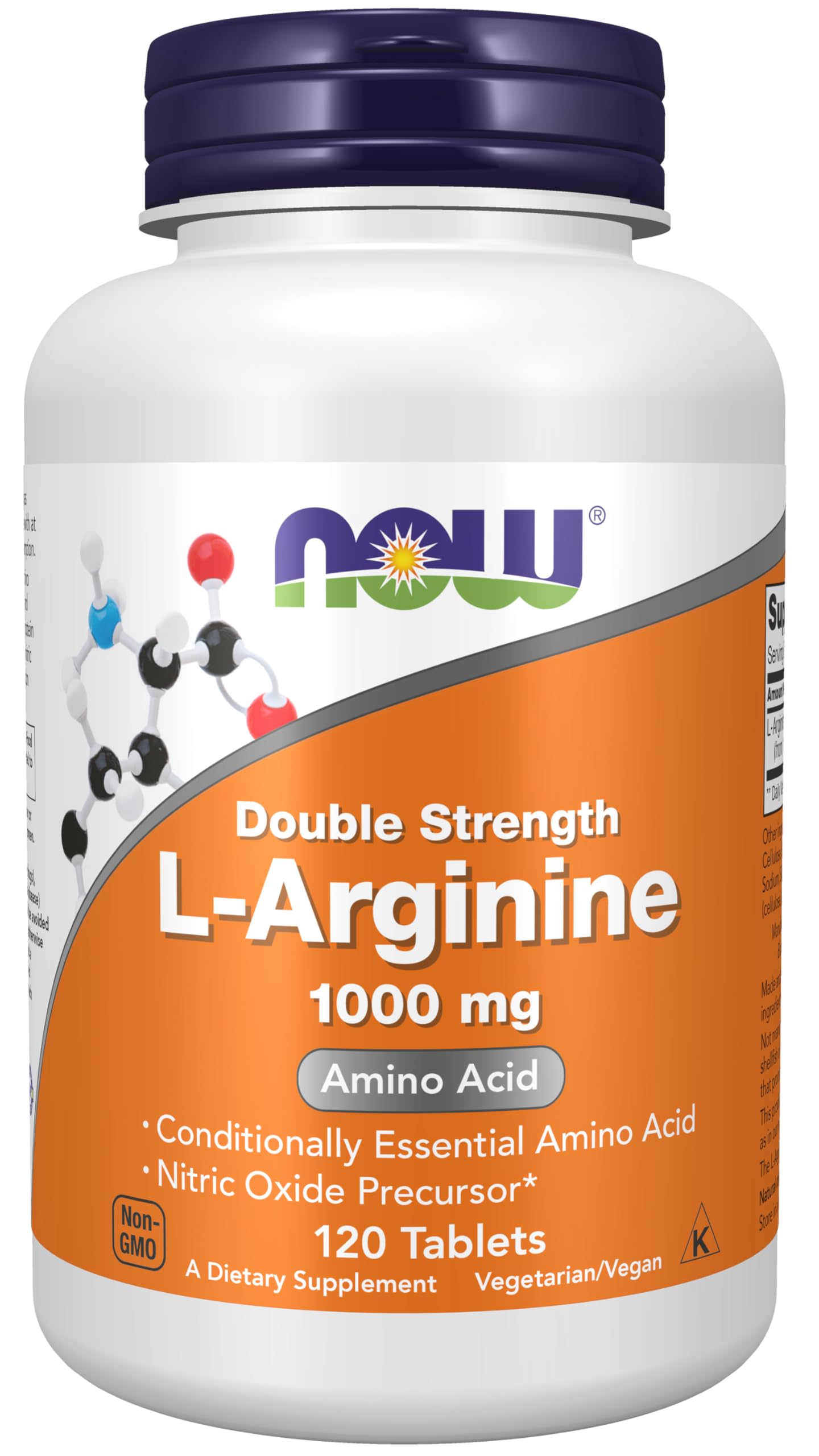 Authentic Now Foods L-Arginine 2 pack imported supplement