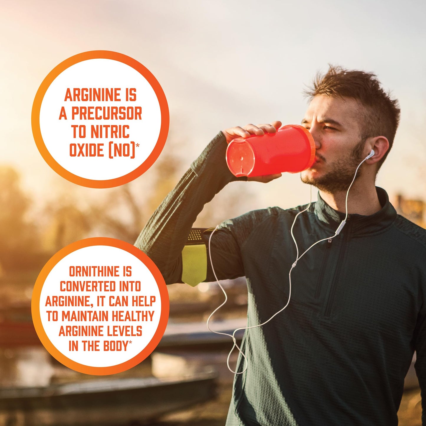 Close up of plant based vegetarian capsules from NOW Foods sports nutrition line