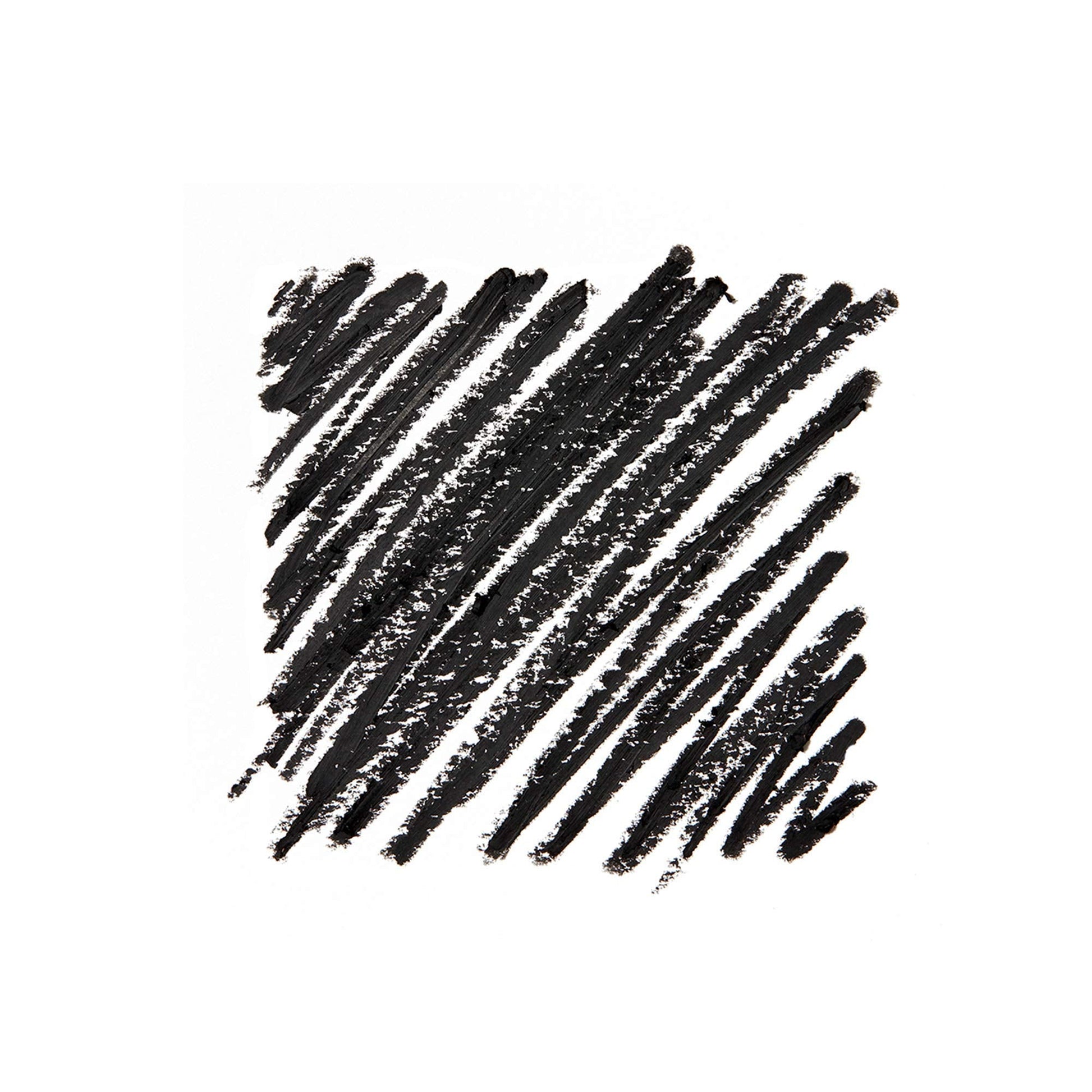 Close up of E.l.f. Satin Eyeliner Pencil showing the built-in sharpener cap.