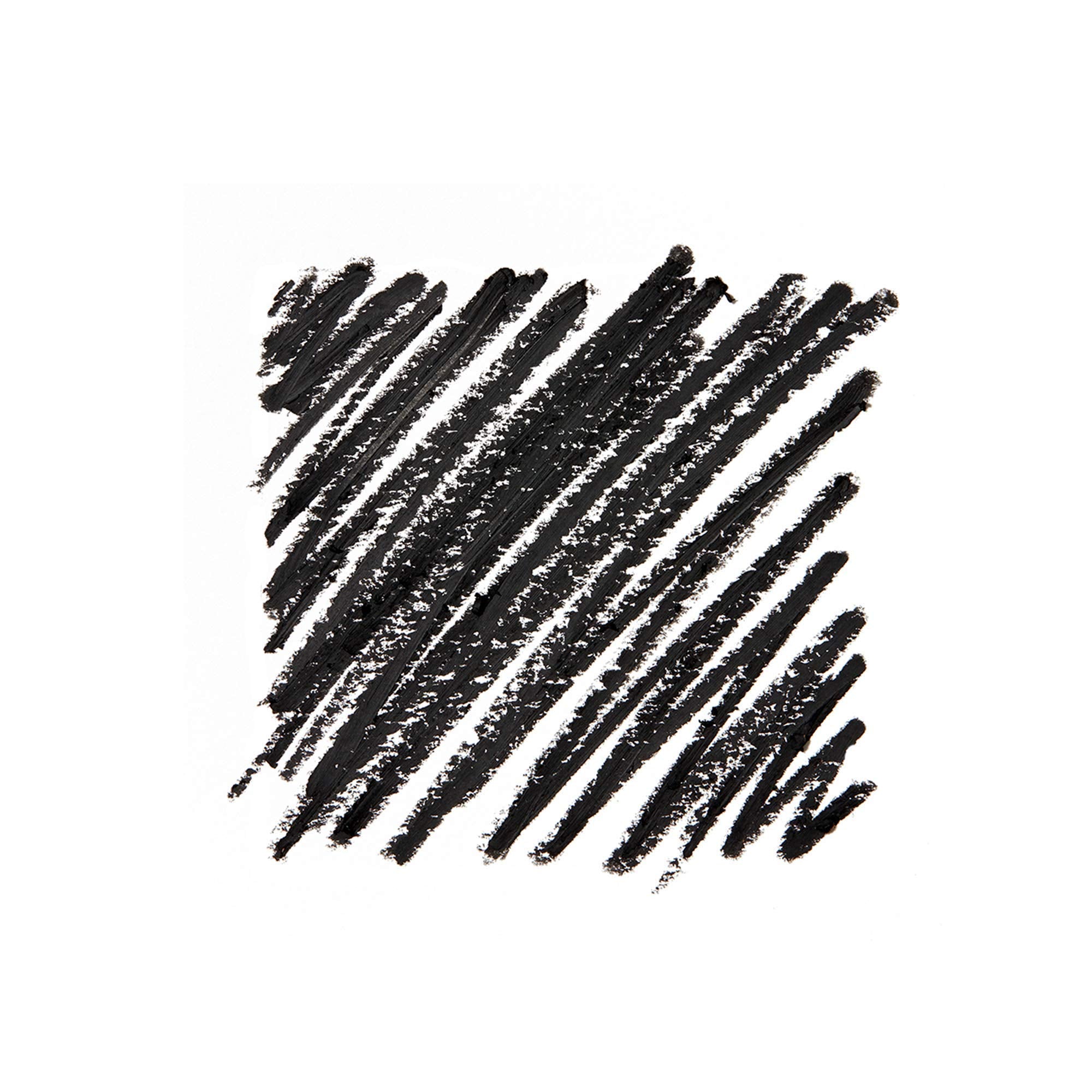 Close up of E.l.f. Satin Eyeliner Pencil showing the built-in sharpener cap.