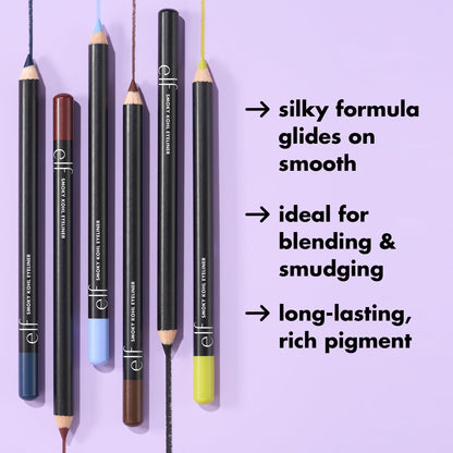 E.l.f. Cosmetics kohl eye pencil tip showing rich black pigment