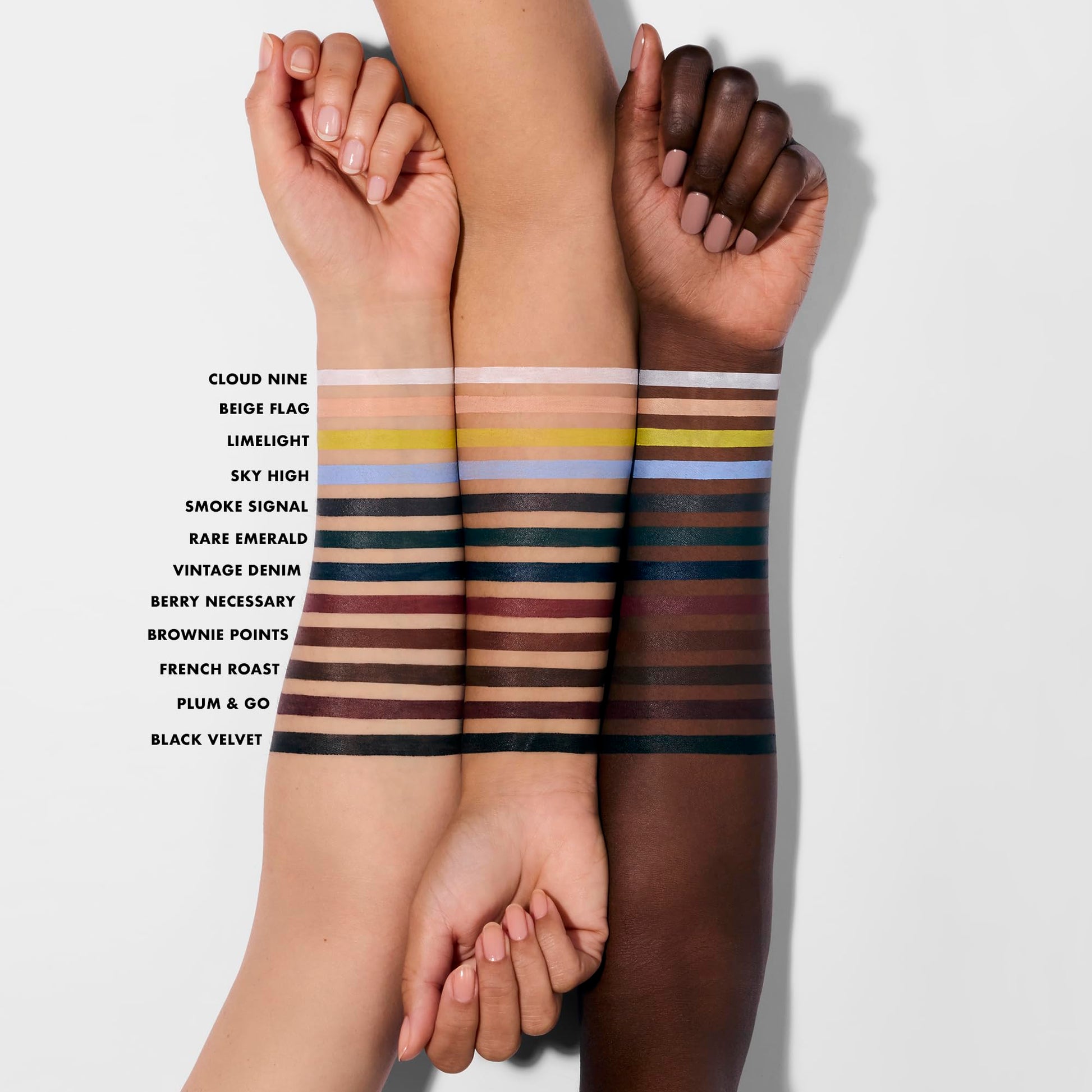 Imported e.l.f. smoky eye pencil packaging showing cruelty free logos